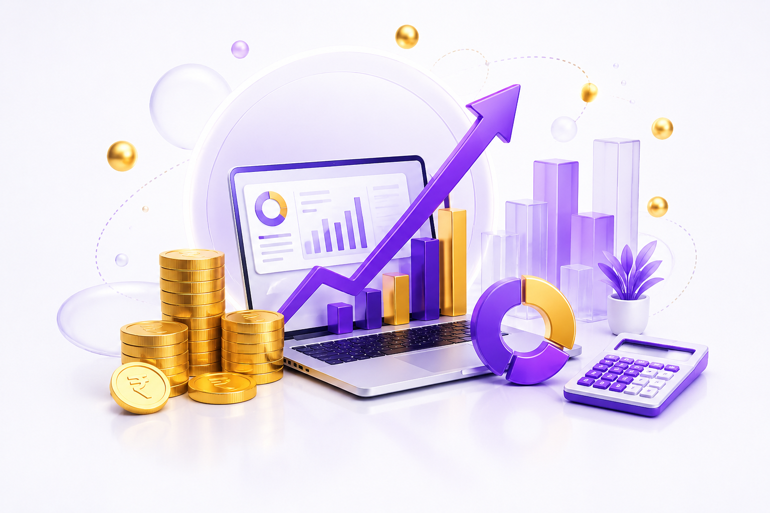 Financial Growth Illustration